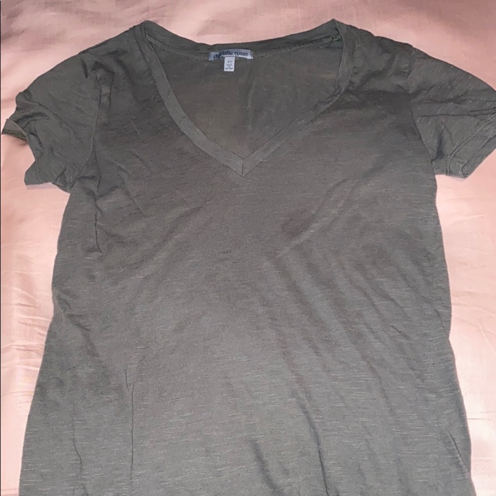 Olive green shirt